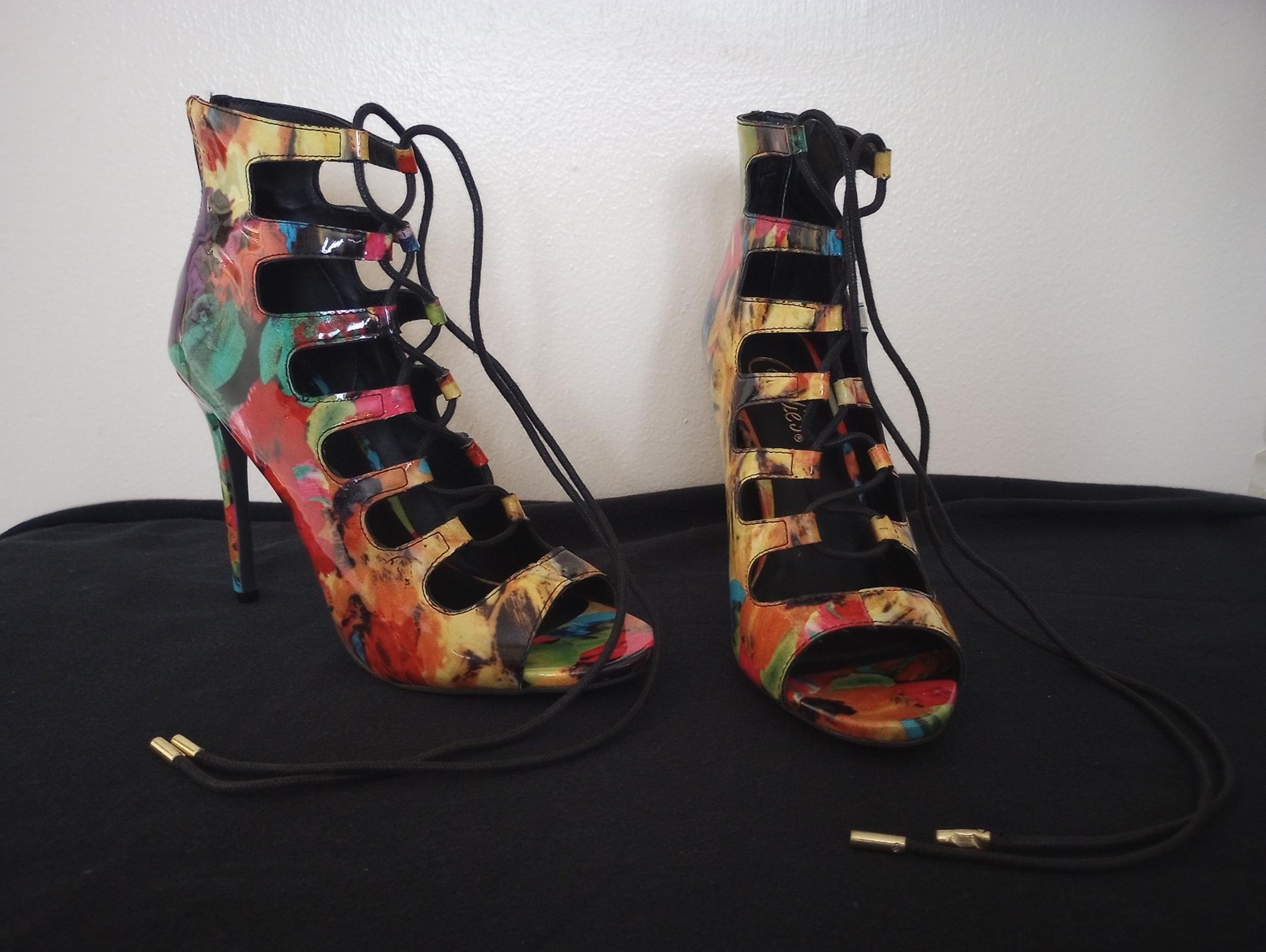 Candie's Women's Gladiator Lace-up Heels
