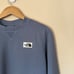 The North Face Heritage Patch Crew Neck Sweatshirt Womens Size M Outdoors Blue