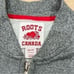 Roots Canada Grey Zip Up Sweatshirt Women’s XS