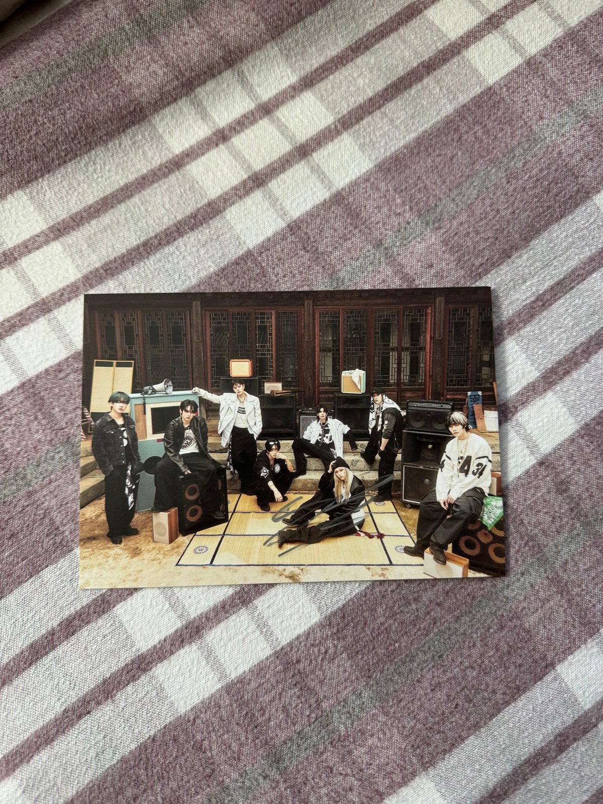 Stray Kids Hop Felix Signed Postcard