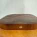 Danish Style Modern Double Sided Solid Teak Butcher Block Serving Cutting Board