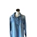 NWOT We The Free Leah Denim Pullover Jacket Blue Oversized XS