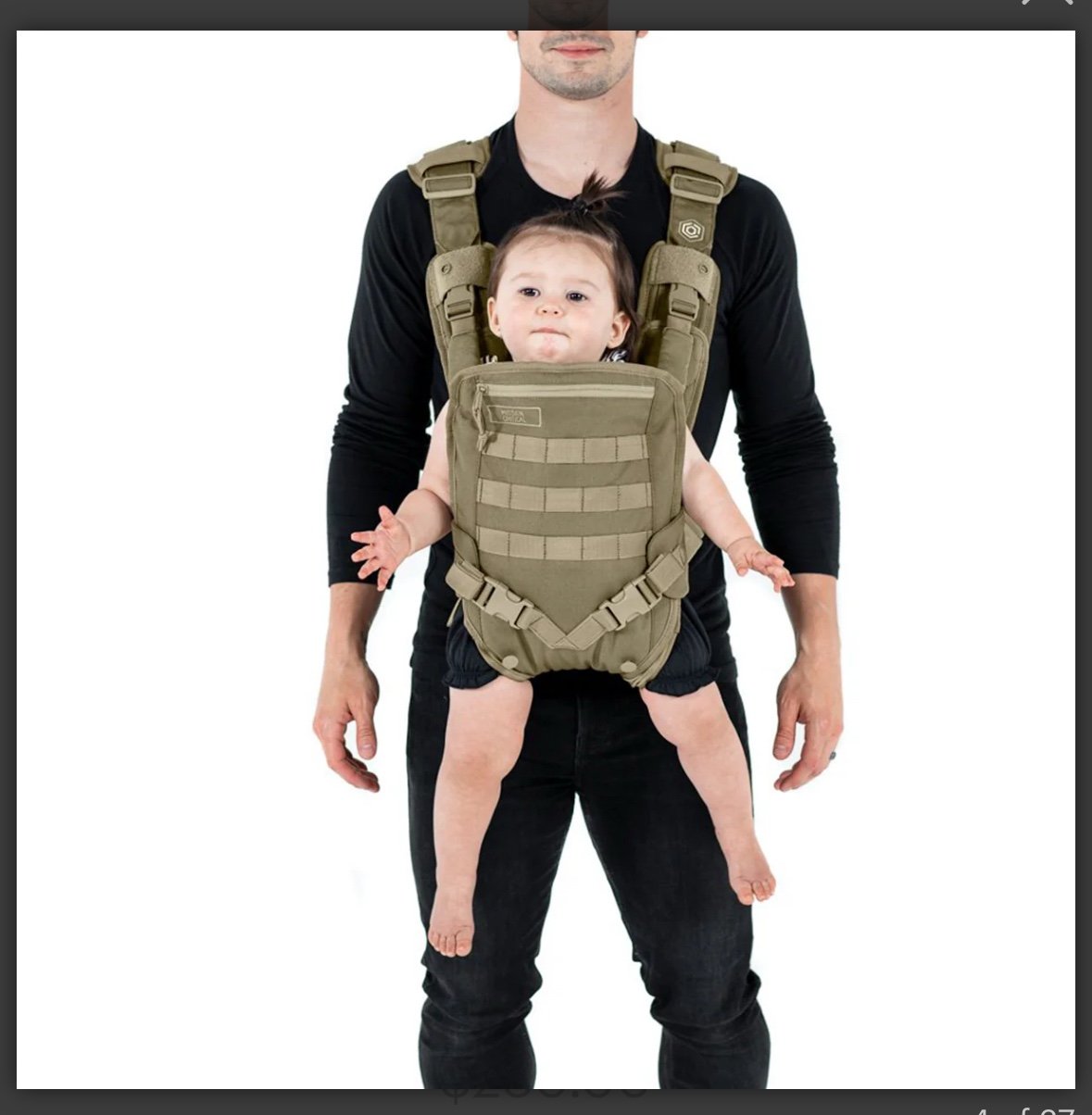 Mission Critical Dad Baby Carrier