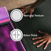 Through the reverse yoga cushion, berry, 5mm evolution