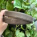Vintage Pierre Cardin olive grey ladies leather belt