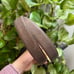 Vintage Pierre Cardin olive grey ladies leather belt