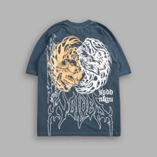 TILL FOREVER V2 PREMIUM OVERSIZED TEE IN DARC BLUE
