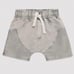 Minikid Gray Marmo Biker Paneled Shorts Size 2/3 New
