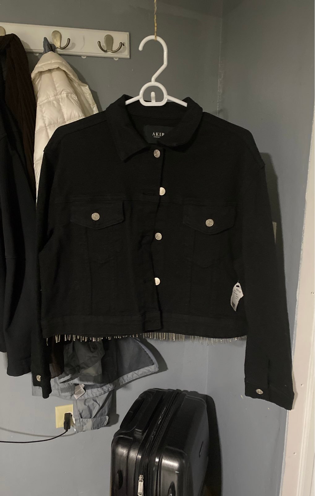 Blingy jean jacket