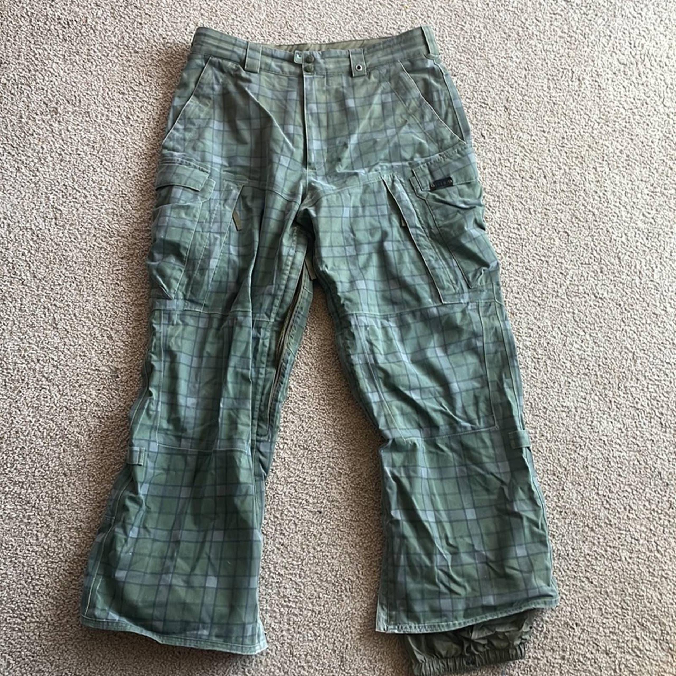 Burton Men's Ronin 2 Outerwear Snowboarding Snow Pants green Size M
