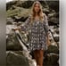 Daughters of India Kyra Mini Dress in Pepper NEW Size XL Bohemian Boho Floral