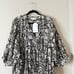 Daughters of India Kyra Mini Dress in Pepper NEW Size XL Bohemian Boho Floral