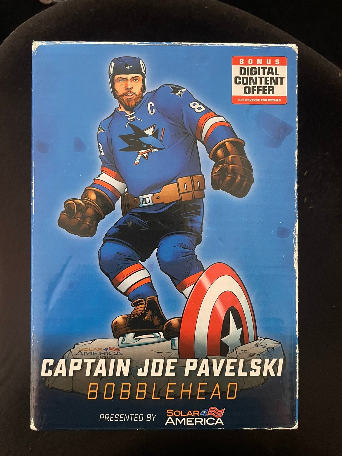 Joe pavelski captain clearance jersey