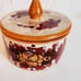 La Perugina DERUTA Italy Ceramiche Jar Canister Lid Sugar Trinket Dish RARE