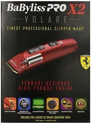 FX811 BABYLISS PRO VOLARE X2 WITH FERRAR
