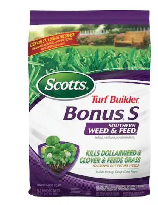 Scotts Turf Builder Bonus S Southern Weed & FeedFL 17.24 Lbs 5000 Sq Ft