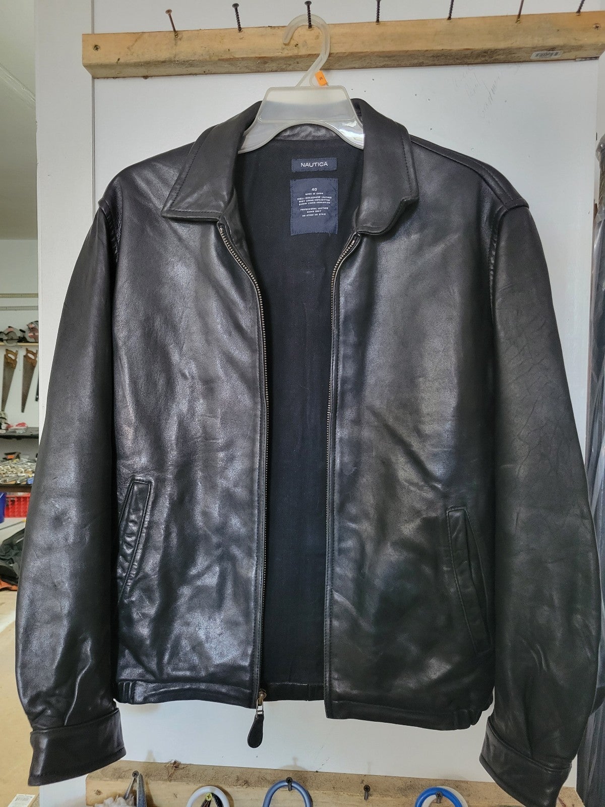 Nautica Leather Jacket