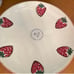 New Portugal Strawberry Handmade Plates set of 4