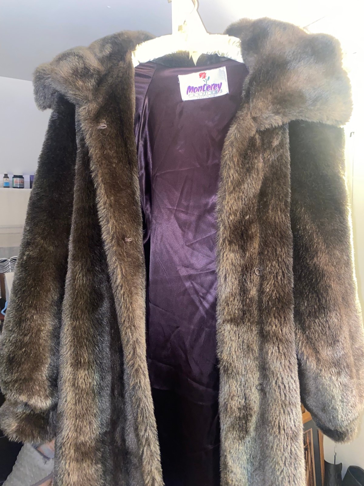 Vintage Monterey xxl faux fur coat