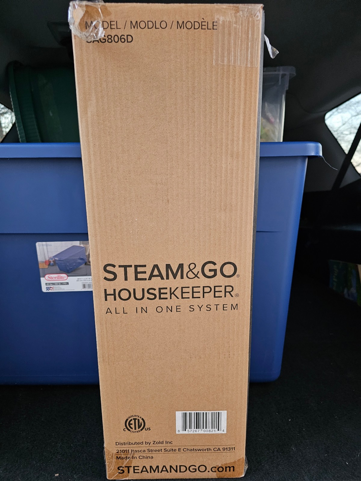 Steam & Go mop *NIB*