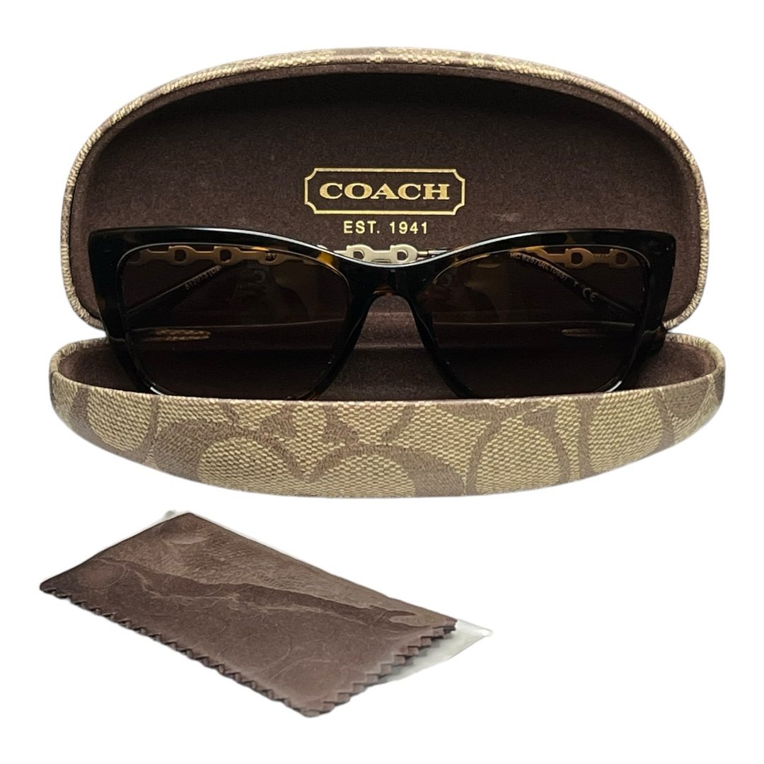 COACH 512013 Dark Tortoise | HC8257UL (L1065) T Sunglasses