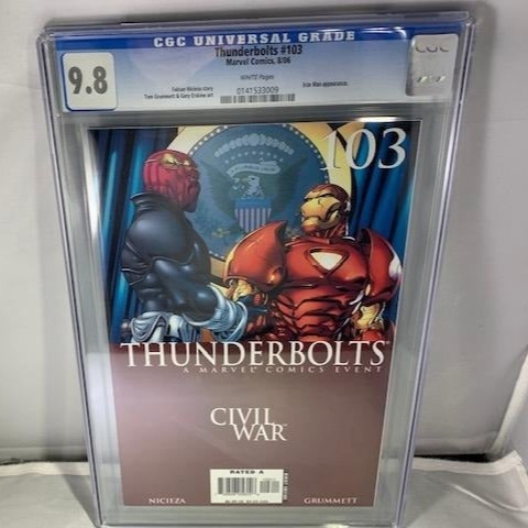 Thunderbolts #103 Civil War CGC 9.8