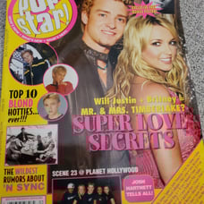 00s vintage popstar! Magazine britney spears nsync aaron carter jesse McCartney