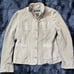 Banana Republic Genuine Suede Leather Button Up Jacket Western Style Size M