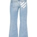 OFF WHITE CROPPED JEANS