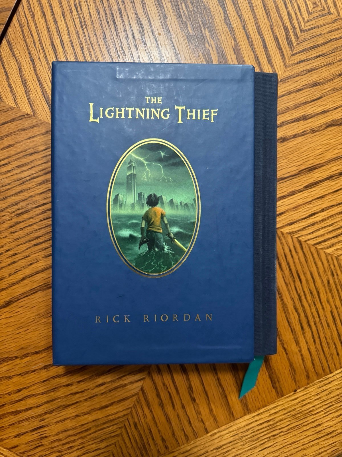 Deluxe 1st Edition 1/1 The Lightning Thief Hardcover Rick Riordan