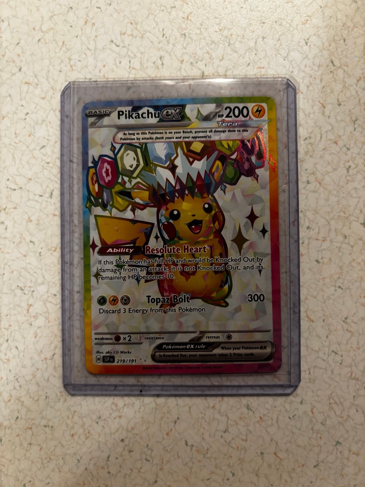Pokémon Pikachu surging Sparks