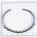 VTG NA Style Cuff Bracelet, Plastic Stones, Marked AP