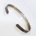 VTG NA Style Cuff Bracelet, Plastic Stones, Marked AP