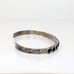 VTG NA Style Cuff Bracelet, Plastic Stones, Marked AP