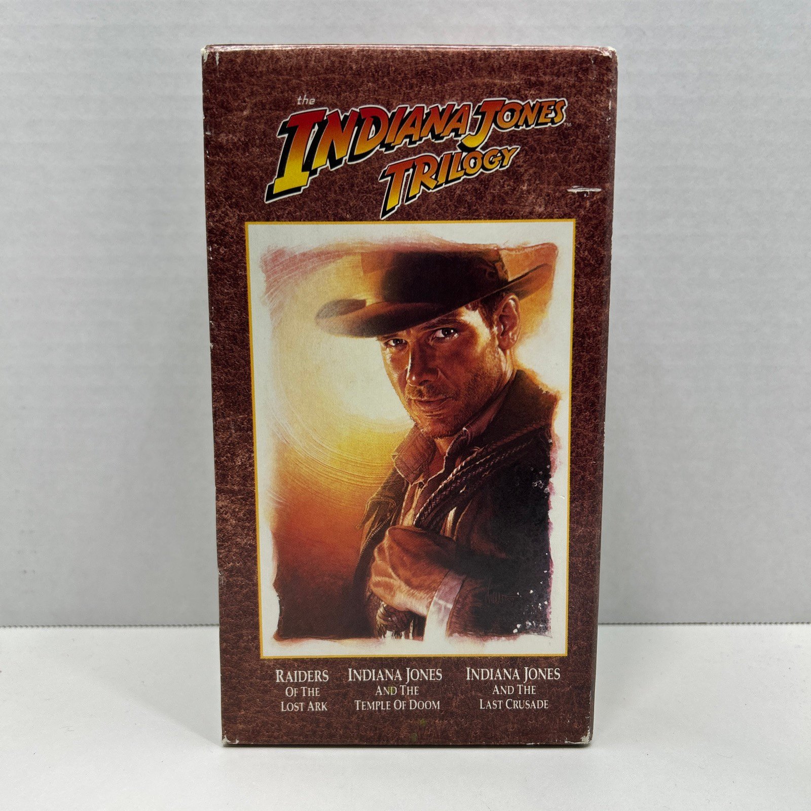 The Indiana Jones Trilogy VHS Collector's Edition Set - 2 Sealed - 1 Opened
