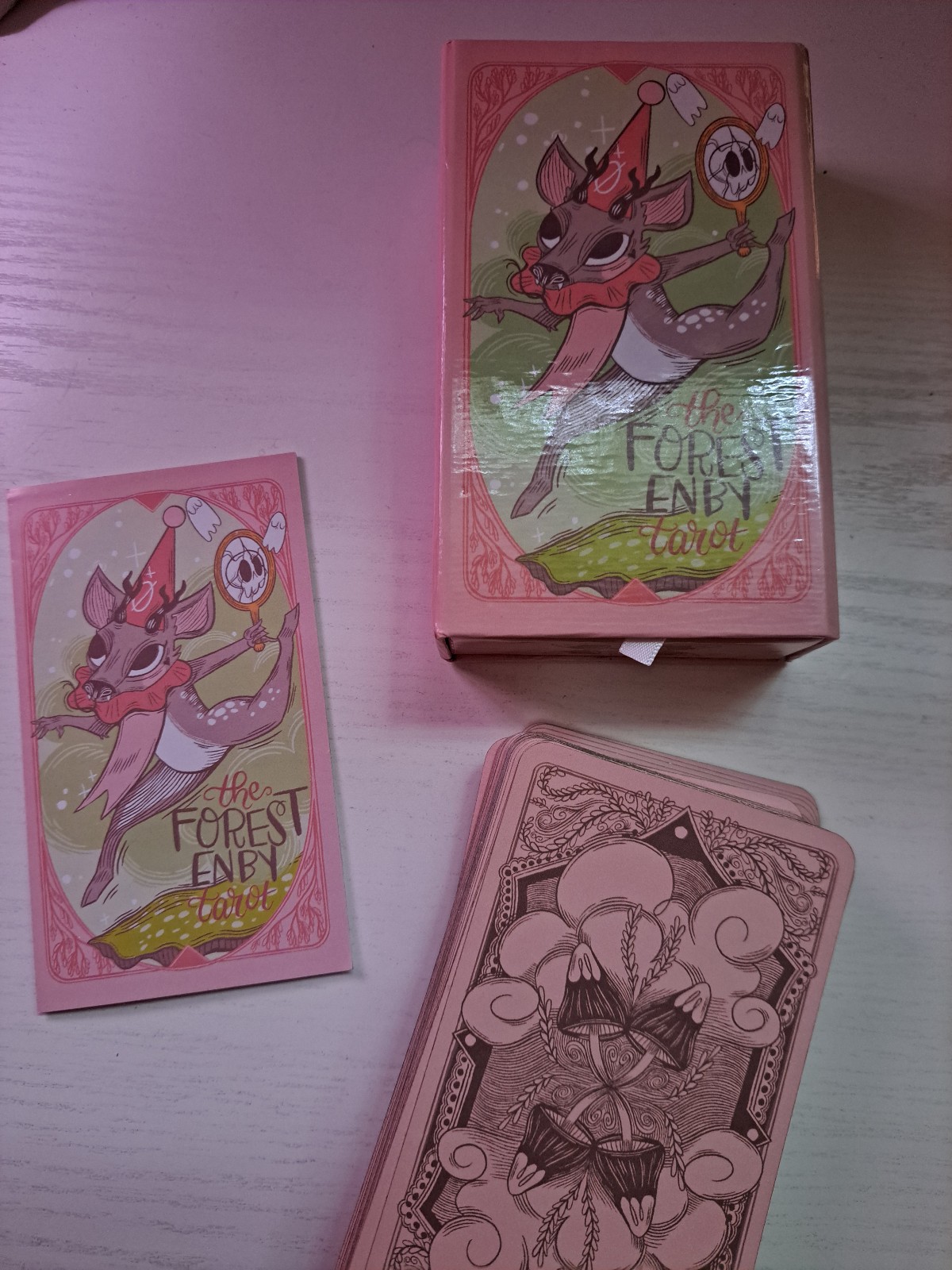 Forest Enby Tarot by Binx Olsen