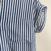 PAIGE Blue and White Striped Dress