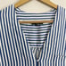 PAIGE Blue and White Striped Dress