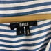 PAIGE Blue and White Striped Dress