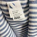 PAIGE Blue and White Striped Dress