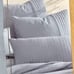 Live Well 6 Piece Blue King Comforter Set with Lumbar Pillow New with Tags