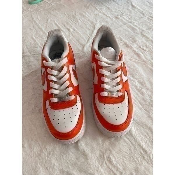 Custom Painted Nike Air Force 1 Size 6Y