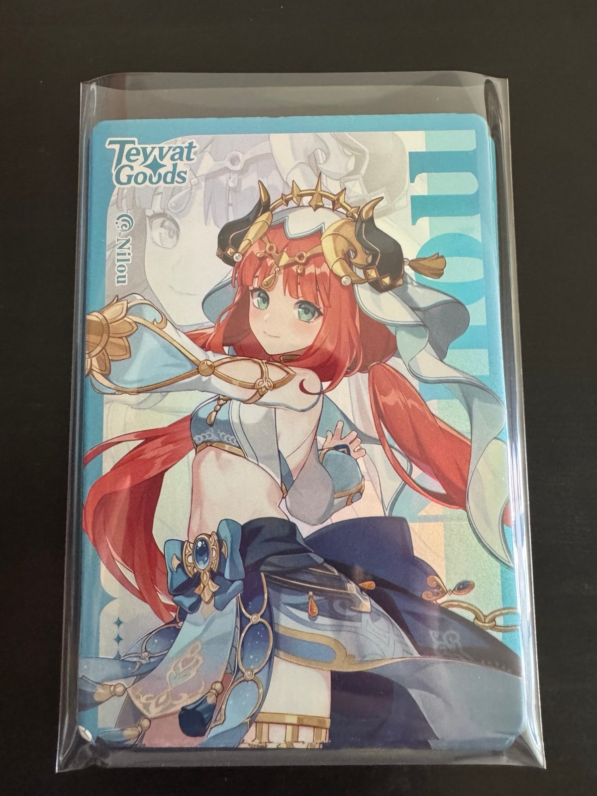 Nilou teyvat goods genshin impact cards