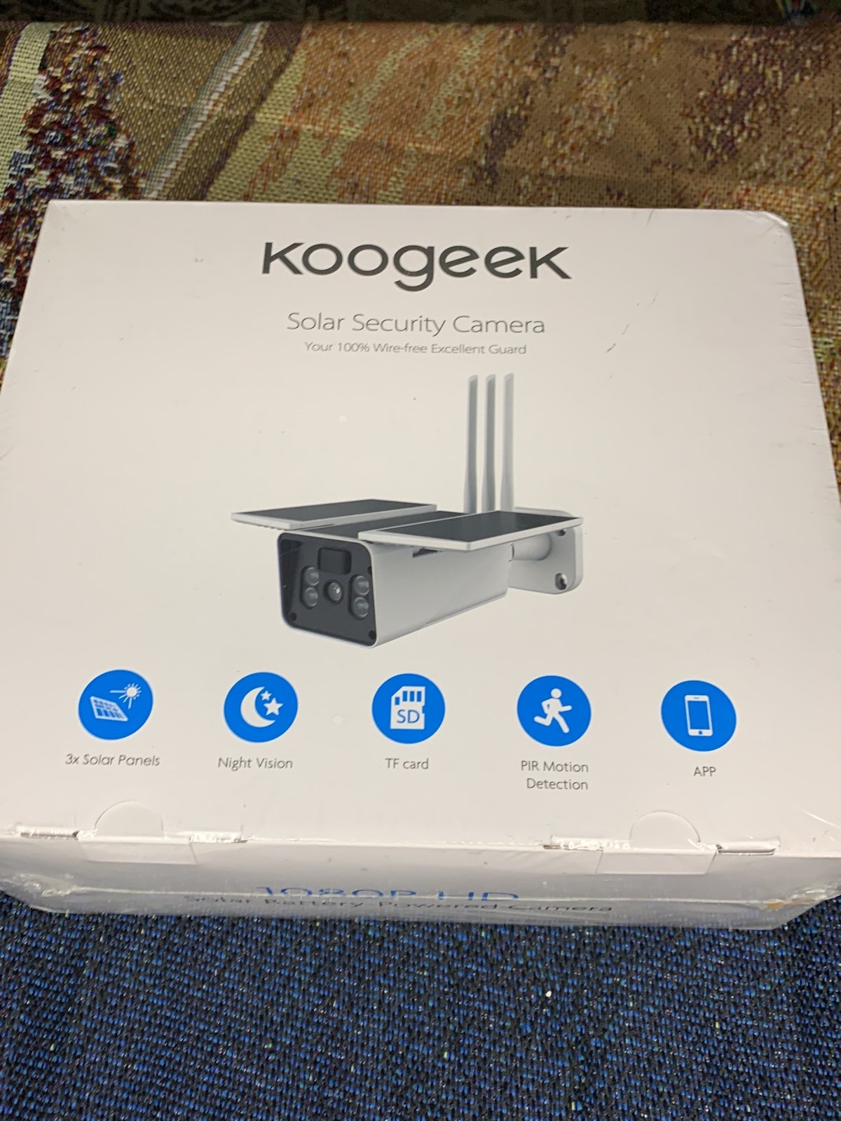 Koogeek Solar Security Camera New
