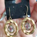 Genuine amethyst beautiful earrings!