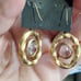 Genuine amethyst beautiful earrings!
