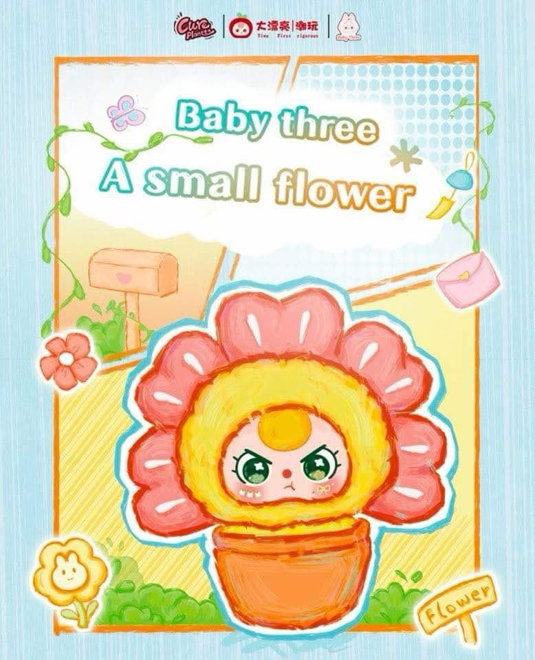 Baby Three A Small Flower Blindbox