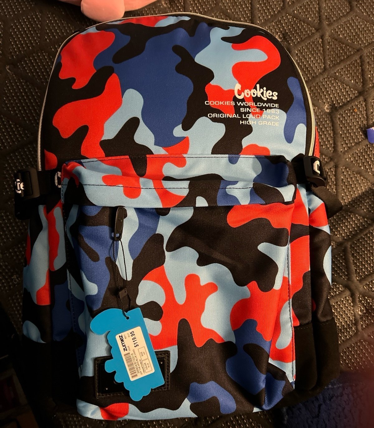 Cookie blue camo Backpack