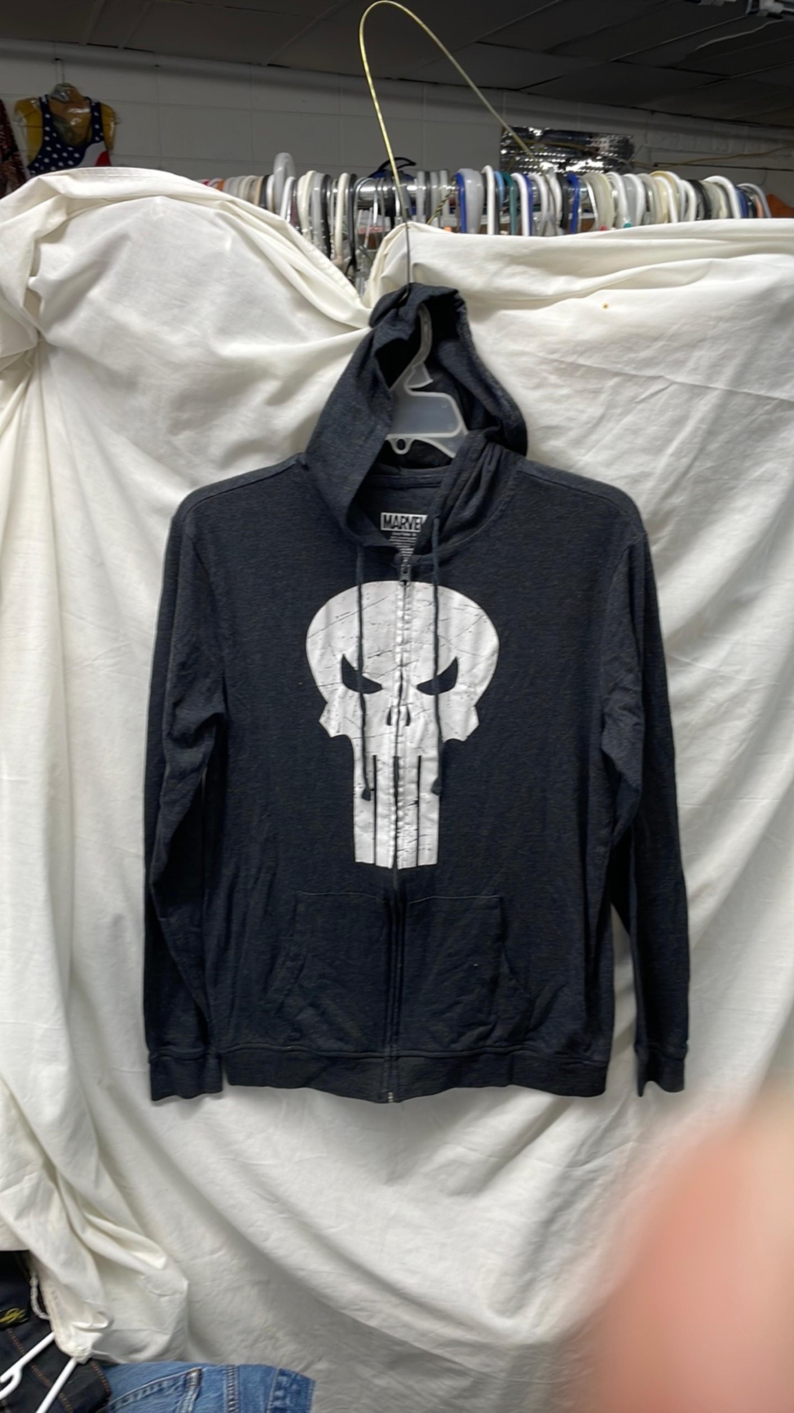 Marvel The Punisher lightweight Hoodie men sz M