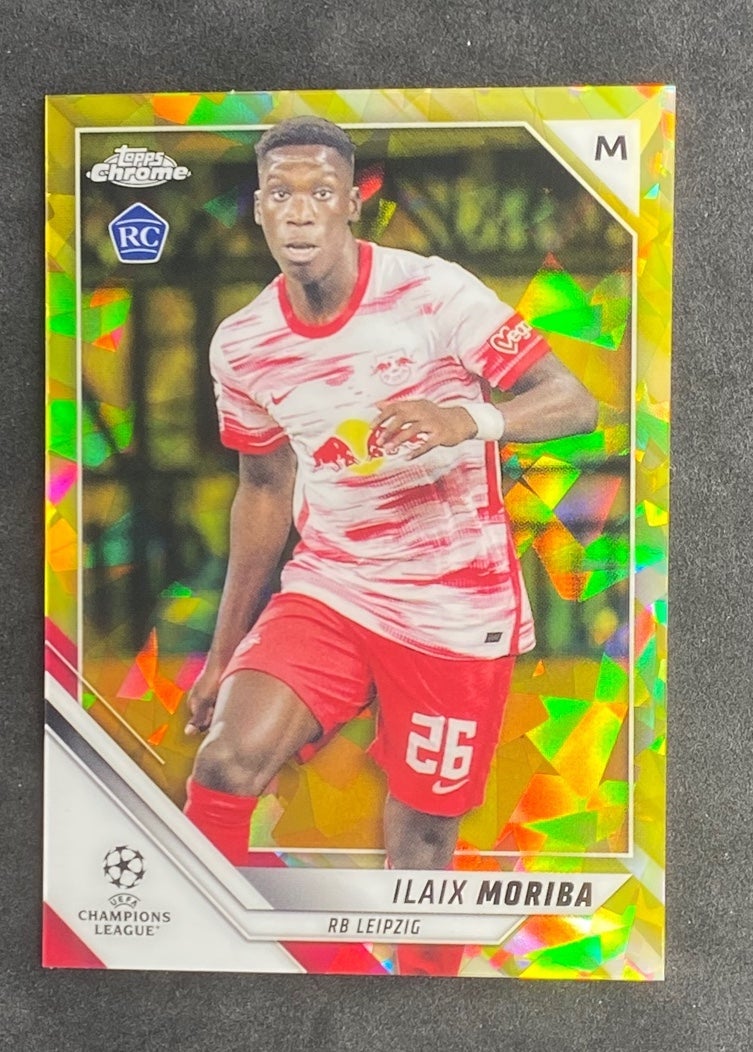 2021-22 Topps Chrome Sapphire UEFA Champions League Ilaix Moriba /99